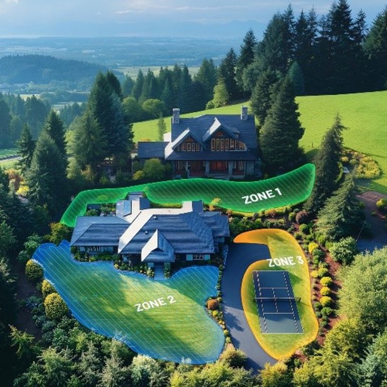 robot koszący strefy