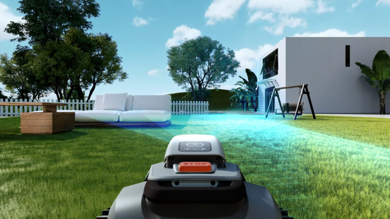 robo koszący terramow wizualizacja pracy